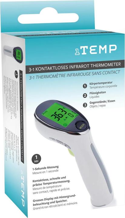 Produktbild 1Temp 3 in 1 Infrarot (Berührungslos, Stirn)