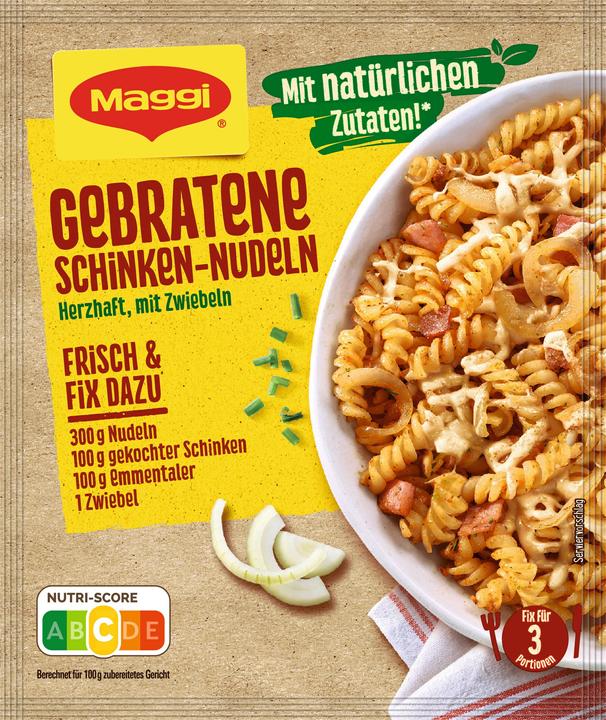 Produktbild Maggi Gebratene Schinken-Nudeln (26 g)