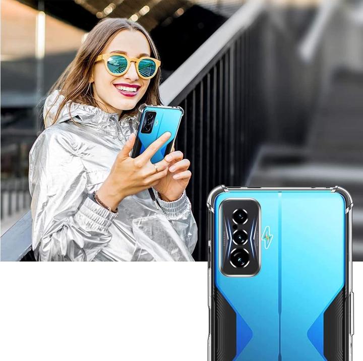 Produktbild Screenguard Xiaomi Poco F4 GT Hülle Crystal Soft Airbag Bumper (Xiaomi Poco F4 GT)