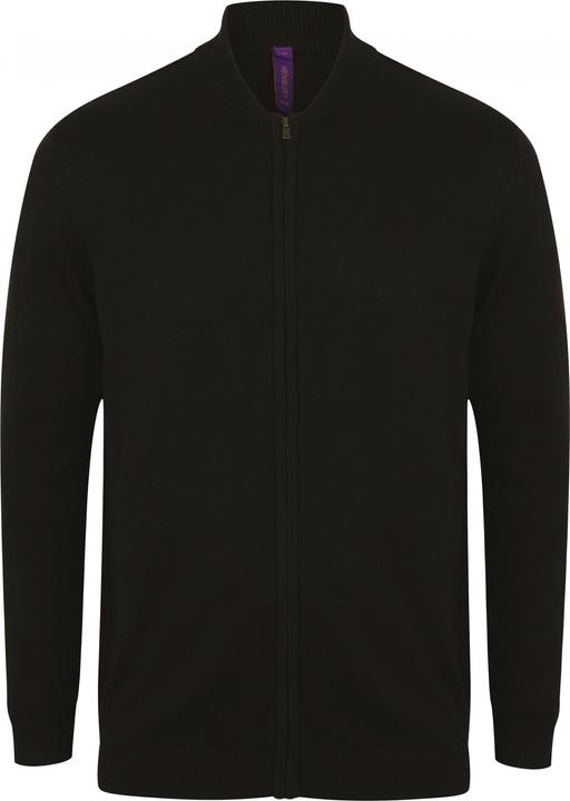 Henbury Strickjacke mit Reissverschluss