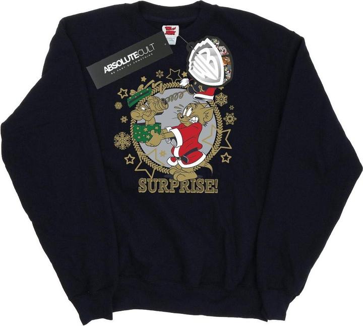 Tom & Jerry Christmas Surprise Sweatshirt (S)