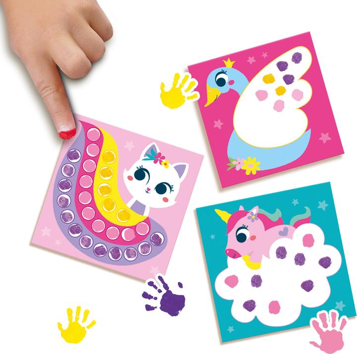 Actual product image Ses My first - Fingerprint paint fantasy figures