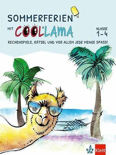Produktbild Sommerferien mit Coollama. Rechenspiele, Rätsel und vor allem jede Menge Spass (Deutsch, Ernst Klett Verlag, 2022)