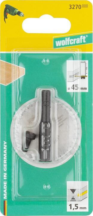 Produktbild wolfcraft wolfcraft 1 Schlitzsäge WS ø45x1,2mm