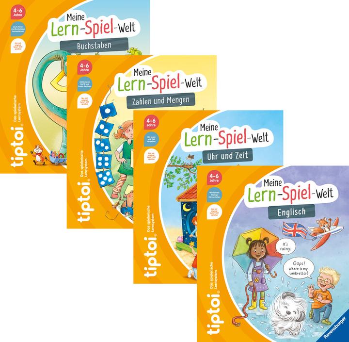 Produktbild tiptoi Meine Lern-Spiel-Welt: Englisch (Deutsch, Helen Seeberg, 2024)