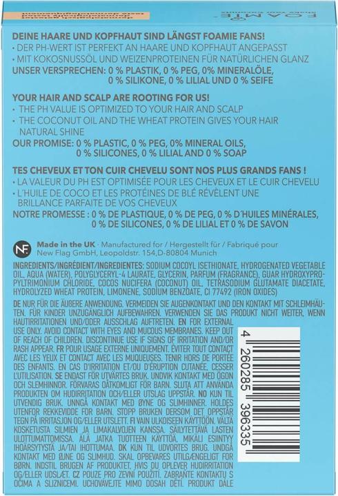 Actual product image Foamie Shake Your Coconuts Solid Shampoo (100 ml, Solid shampoo)