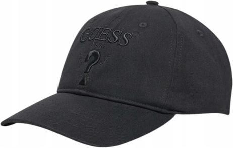 Guess Bestickte Mütze Schwarz