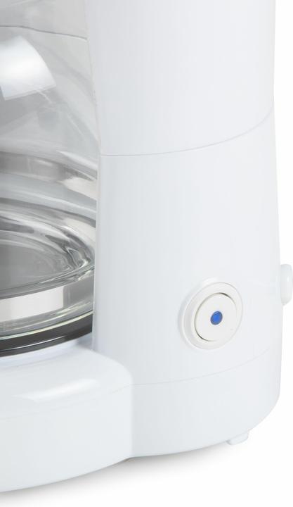 Image du produit Domo CAFETIÈRE BLANCHE DO730K 900W 1,5L 12 TASSES PORTE-FILTRE AMOVIBLE ARRÊT AUTOMATIQUE