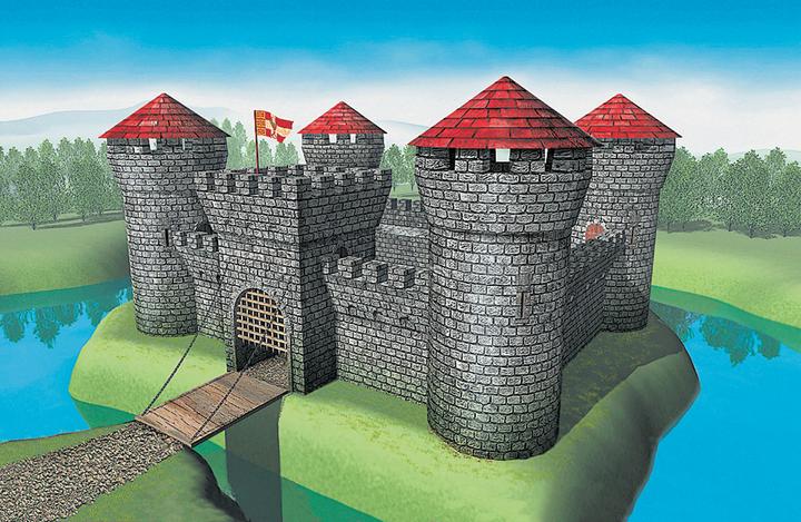 Immagine prodotto Zvezda Fortezza Medievale In Pietra In Scala 1/72 Di