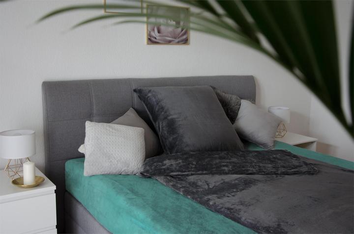 Produktbild Aspero Flanell-Spannbettlaken PERPIGNAN (180 x 200 cm)