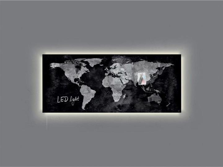 Actual product image Sigel artverum® Glass Magnet Board (Magnet board, 130 x 55 cm)