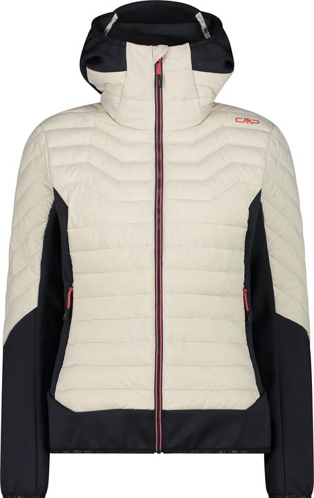 CMP Campagnolo Women's Jacket Hybrid Fix Hood 34Z2486 (38)