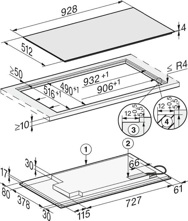 Image du produit Miele KM 7629 FX 11512090