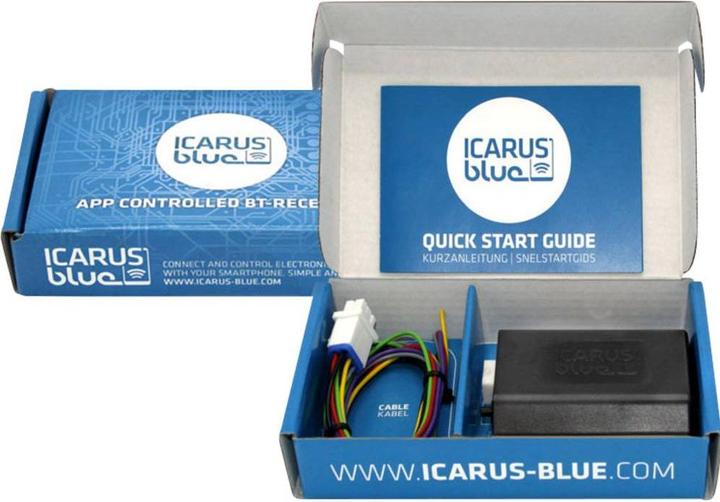 Produktbild Icarus Blue AppbasiertetoothFernbedienung
