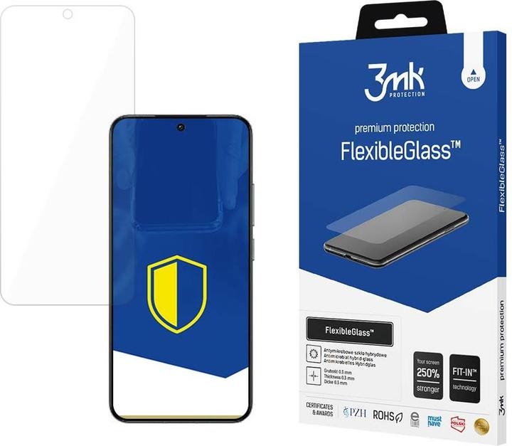 Actual product image 3MK FlexibleGlass Xiaomi 14 Szkło Hybrydowe (1 Piece, Xiaomi 14)