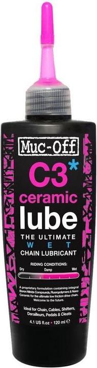 Actual product image Muc-Off C3 Dry Ceramic Lube 120ml (120 ml, Chain oil)
