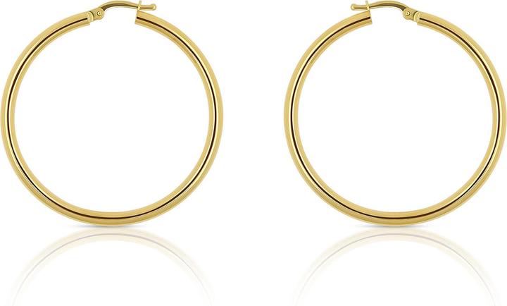Muau Creolen (750/18K Gelbgold)