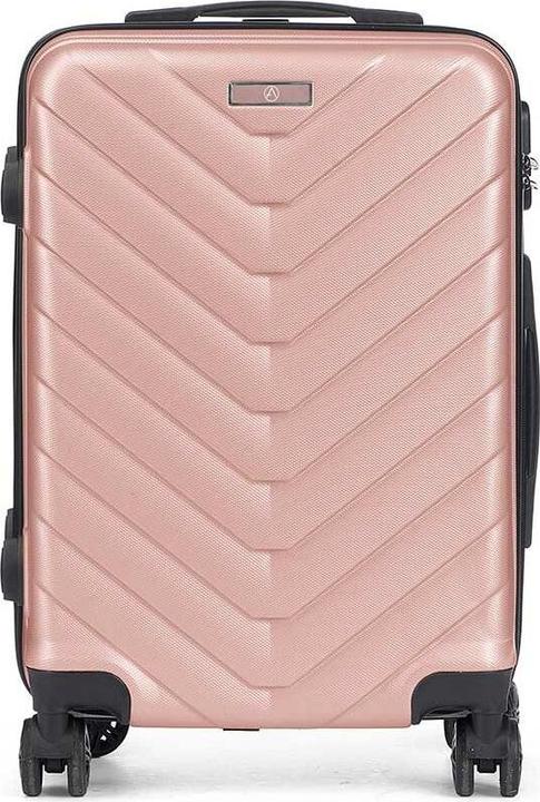 Actual product image Arte Regal pink abs cabin scale suitcase