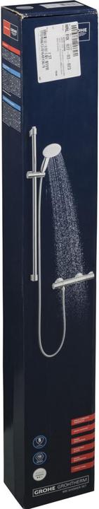 Produktbild Grohe THM-Brausebatterie Grohtherm 800 34566 2 mit Brausegarnitur 900mm chrom