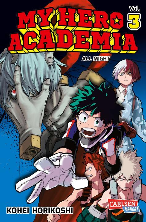 Produktbild My Hero Academia, Band 3 (Deutsch, Kohei Horikoshi, 2016)