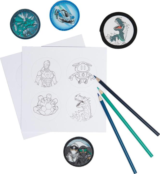Immagine prodotto Beckmann Set di accessori per lo zaino di scuola Kletties (0.18 l)