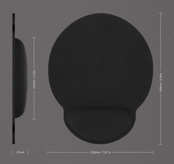 Actual product image Manhattan Ergonomic mouse mat (S)