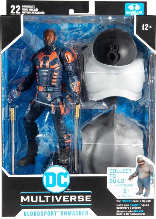 Actual product image McFarlane Suicide Squad: Bloodsport (Unmasked) - Build A