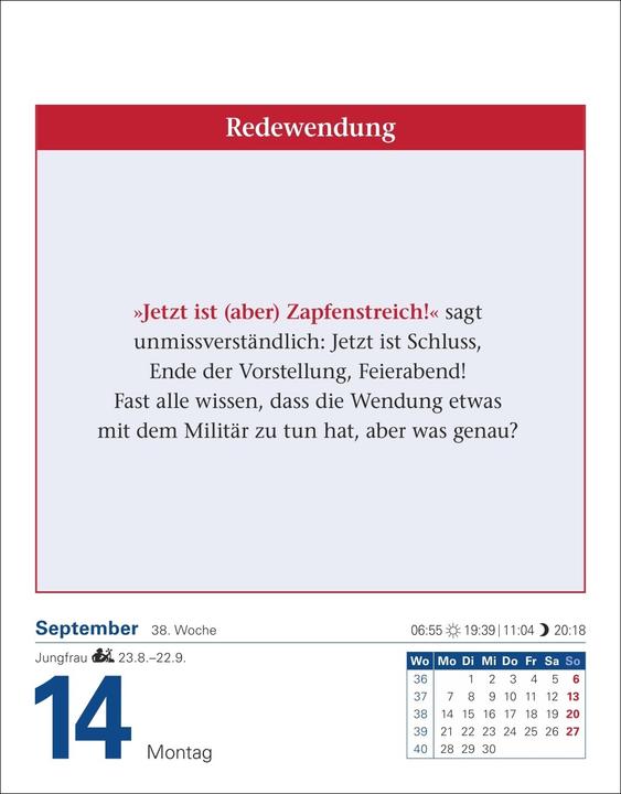 Produktbild Harenberg Abenteuer Geschichte Tagesabreisskalender 2026 - Menschen, Ereignisse, Epochen - von den Anfängen (Deutsch)