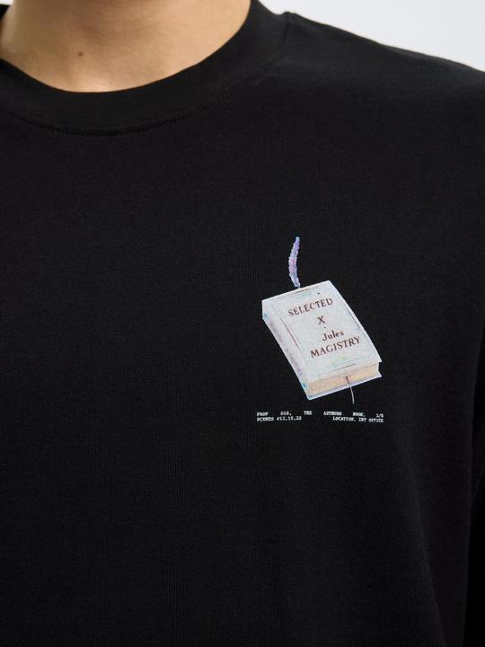 Actual product image Selected Homme Print T-Shirt mit Rundhalsausschnitt (L)