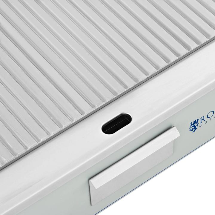 Produktbild Royal Catering Elektrogrill 400 x 730 mm Grillplatte elektrische Grillplatte Grill Gastrogrill (4.40 kW)