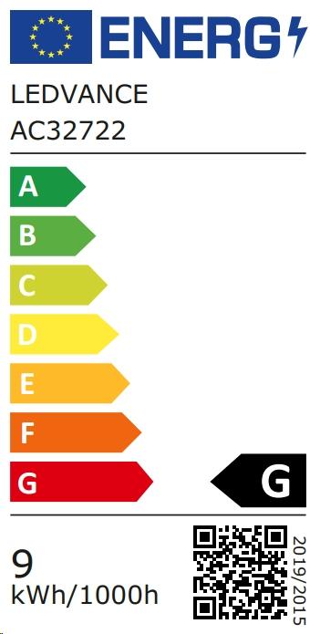 Energy Label Osram LED Spotlight MR16 Parathom PRO GU5.3 7,8W 500lm warmwhite 3000K 36° dimmable 97Ra CRI97 wi (GU5.3, 7.80 W, 500 lm, 1 x, G)
