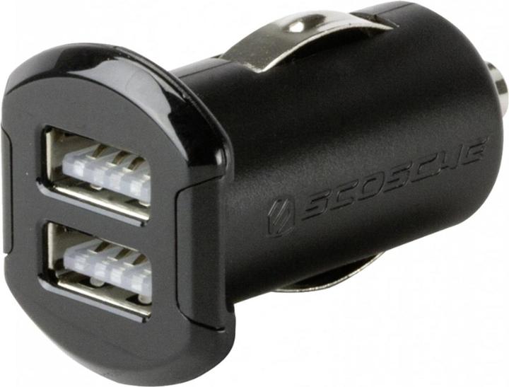 Immagine prodotto Scosche reVOLT 12W + 12W doppia USB Caricabatterie da auto, iPad