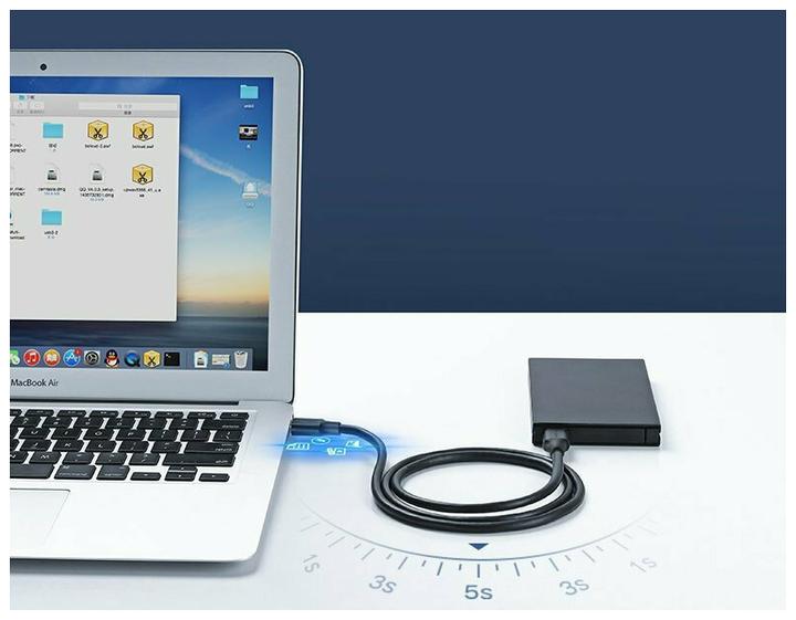 Produktbild Ugreen USB-A 3.0 zu USB-A 3.0 Kabel (0.50 m, USB 3.0)