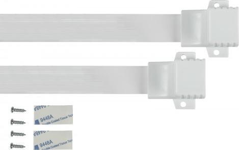 Produktbild Good Connections RJ45 Fensterdurchführung High-Quality, weiß, Gesamtlänge inkl. Buchsen 25cm, flexible Länge (0.25 m)