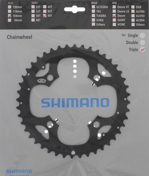 Actual product image Shimano Chainring (44)