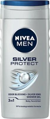 Actual product image NIVEA Men żel pod prysznic Silver Protect 250ml (250 ml)