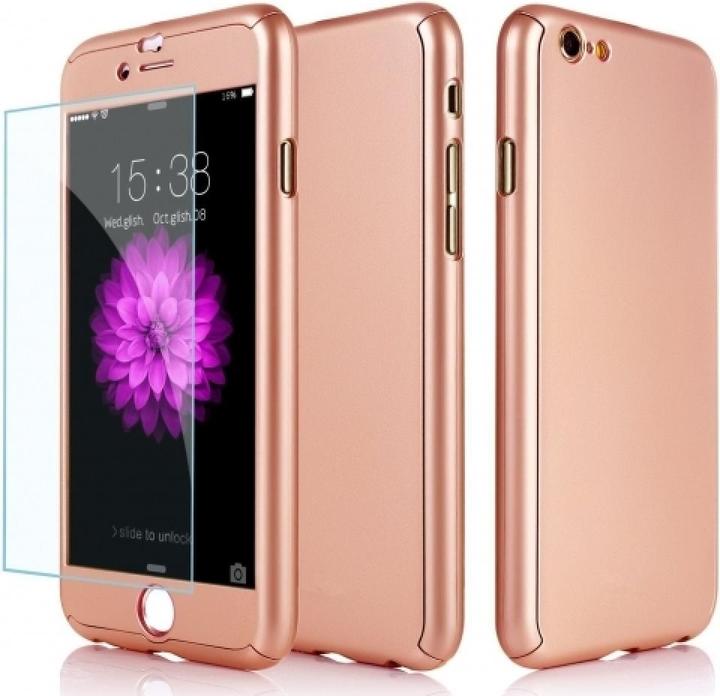 Floveme 360 Grad Panzerglas Case iPhone 8 Rundumschutz (1 Stück, Apple iPhone 8)