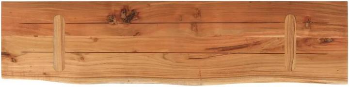 Actual product image VidaXL Wall shelf rectangular tree edge hanging shelf office shelf solid wood acacia