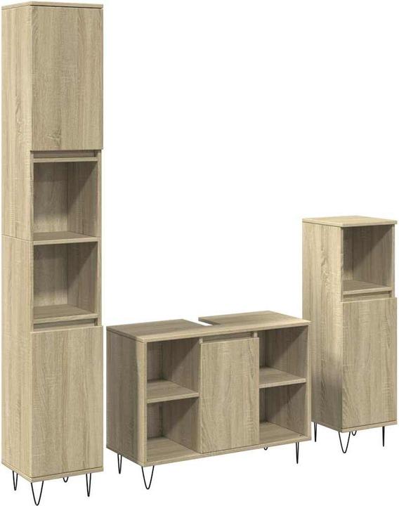 Produktbild VidaXL 3-tlg. Badmöbel-Set