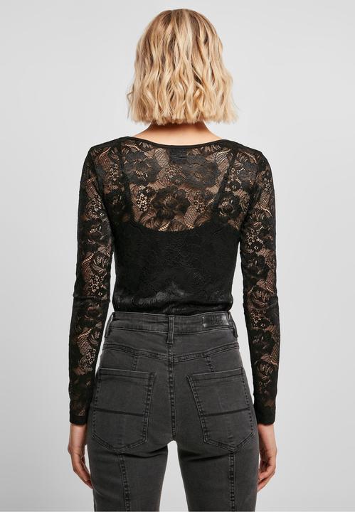 Immagine prodotto Urban Classics Body donna in pizzo a maniche lunghe (S)