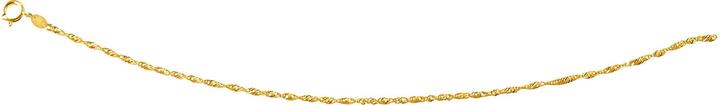 Ursula Christ Gedrehte Kette 50 cm Gelbgold