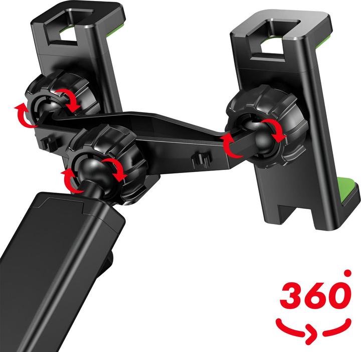 Actual product image xO car holder C117 black with suction cup
