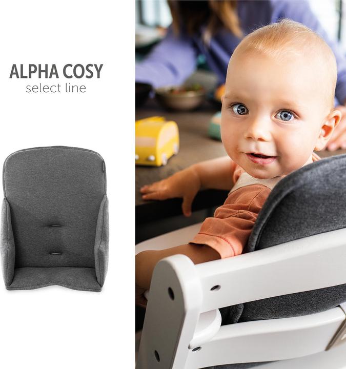 Produktbild Hauck Alpha Cosy Select Jersey Charcoal