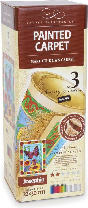 Produktbild Legler OHG Bastelset Malteppich "Schmetterling"
