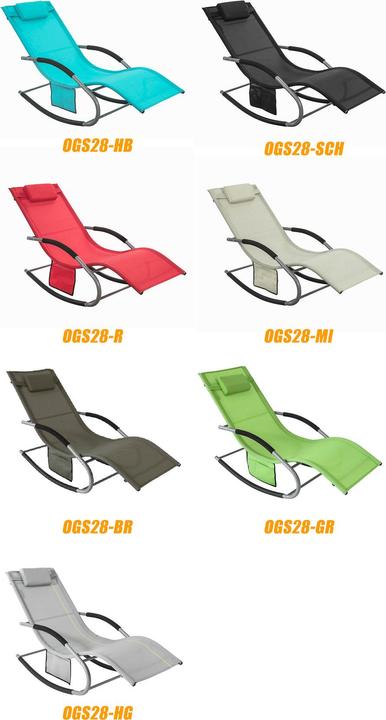 Actual product image SoBuy Garden lounger (150 cm)