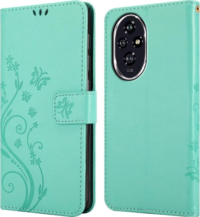 Actual product image Cadorabo Case for Honor 200 Flower Book (Honor 200 Pro)