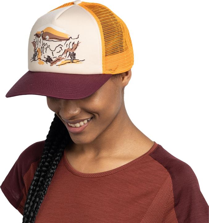 Actual product image Buff Sylva Aprikosen-Trucker-Cap (XL)