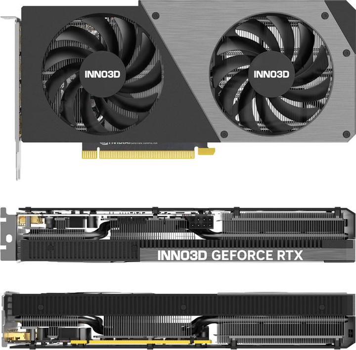 Actual product image Inno3D GeForce RTX 4060Ti Twin x2 (16 GB)