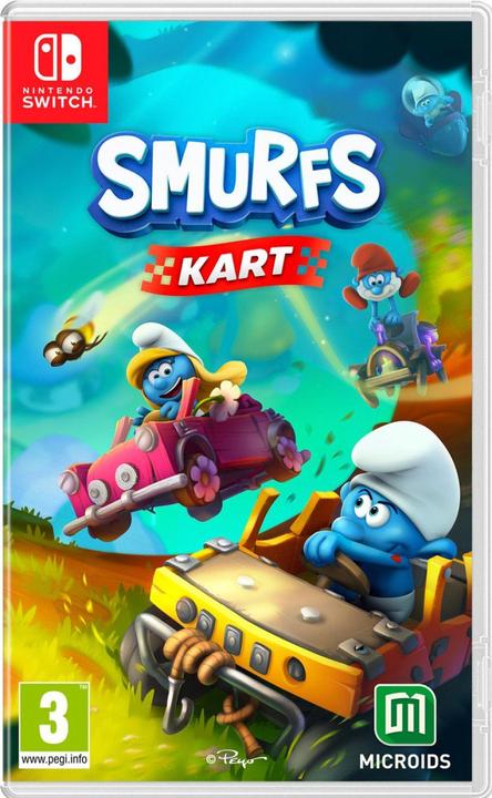 Produktbild Microids Smurfs Kart (Switch, Switch Lite, Switch OLED, EN)