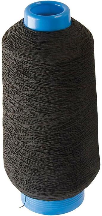 Produktbild Creativ Company Dünnes, rundes, elastisches Garn, Schwarz, 1500 m (1500 m)